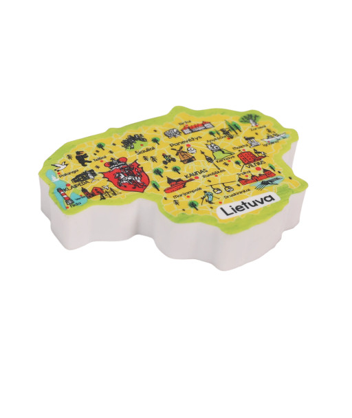 Trintukas Lietuvos žemėlapis